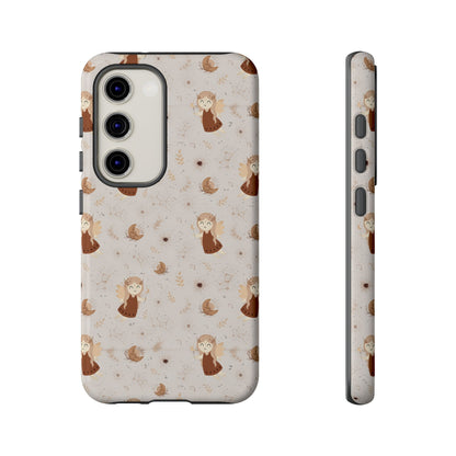 Cappucino " Zodiac Virgo " Tough Phone Cases