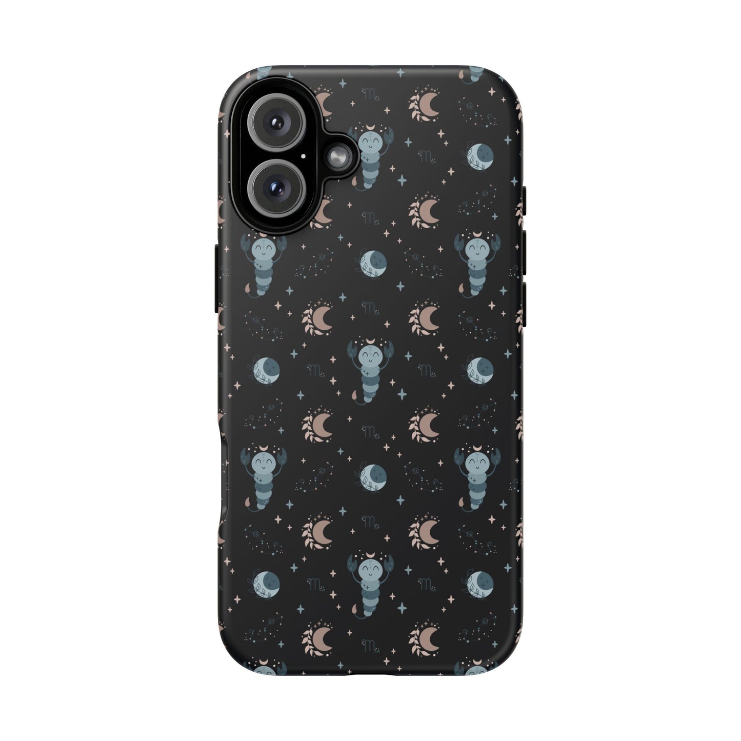 Black " Zodiac Scorpio " Tough Phone Cases