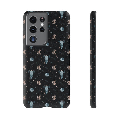 Black " Zodiac Scorpio " Tough Phone Cases
