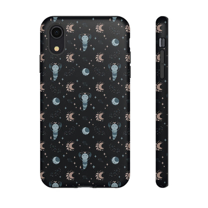 Black " Zodiac Scorpio " Tough Phone Cases