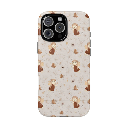Cappucino " Zodiac Virgo " Tough Phone Cases