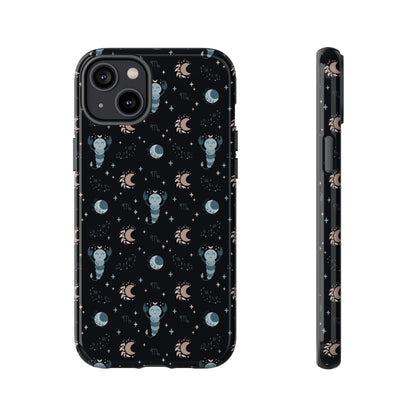 Black " Zodiac Scorpio " Tough Phone Cases