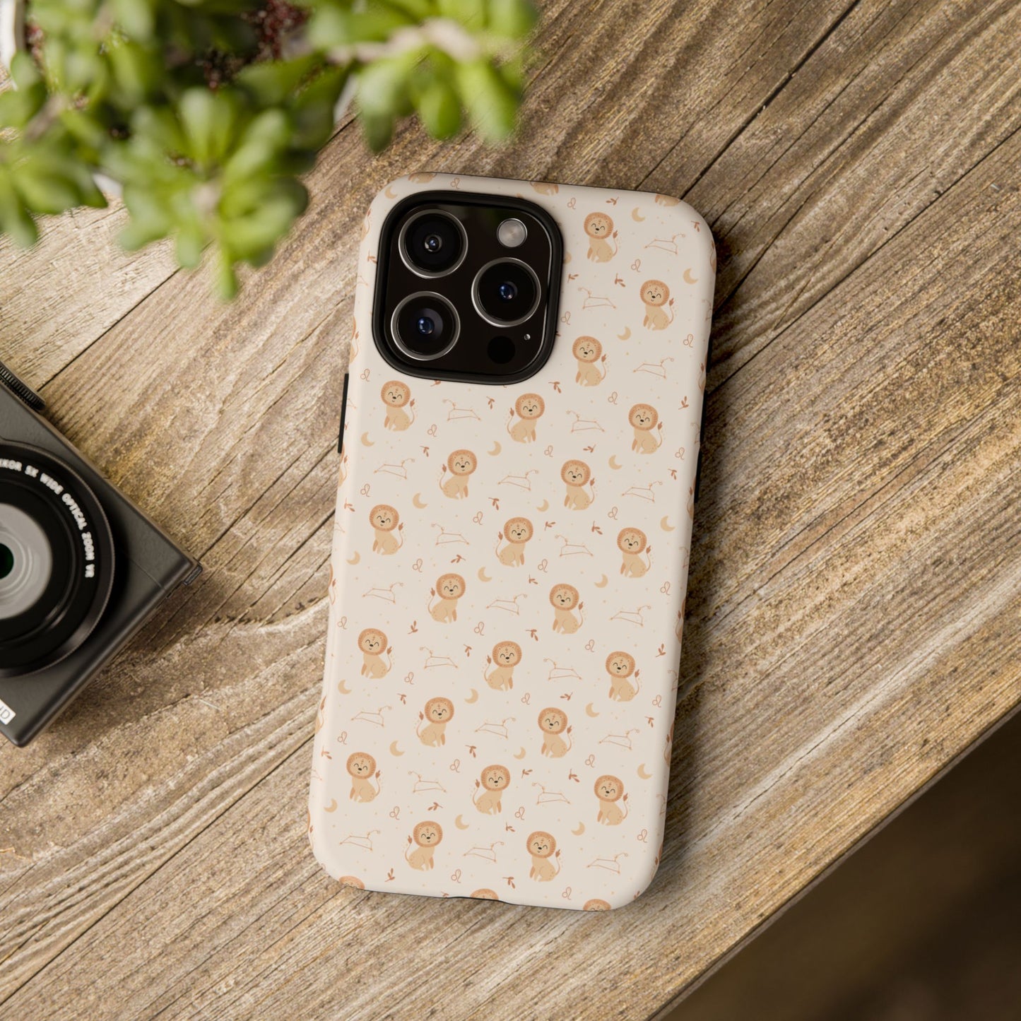 Ivory " Zodiac Leo " Tough Phone Cases