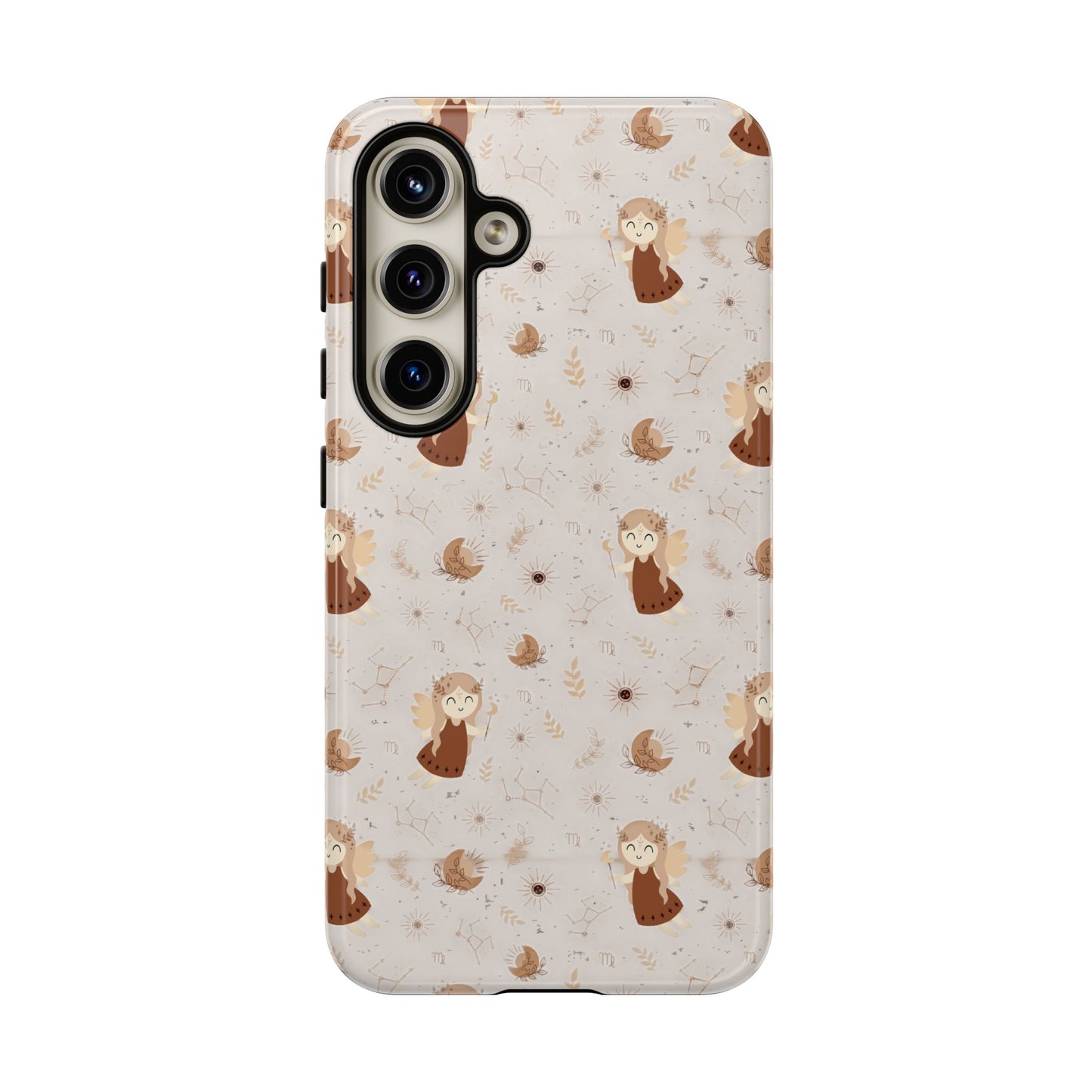 Cappucino " Zodiac Virgo " Tough Phone Cases