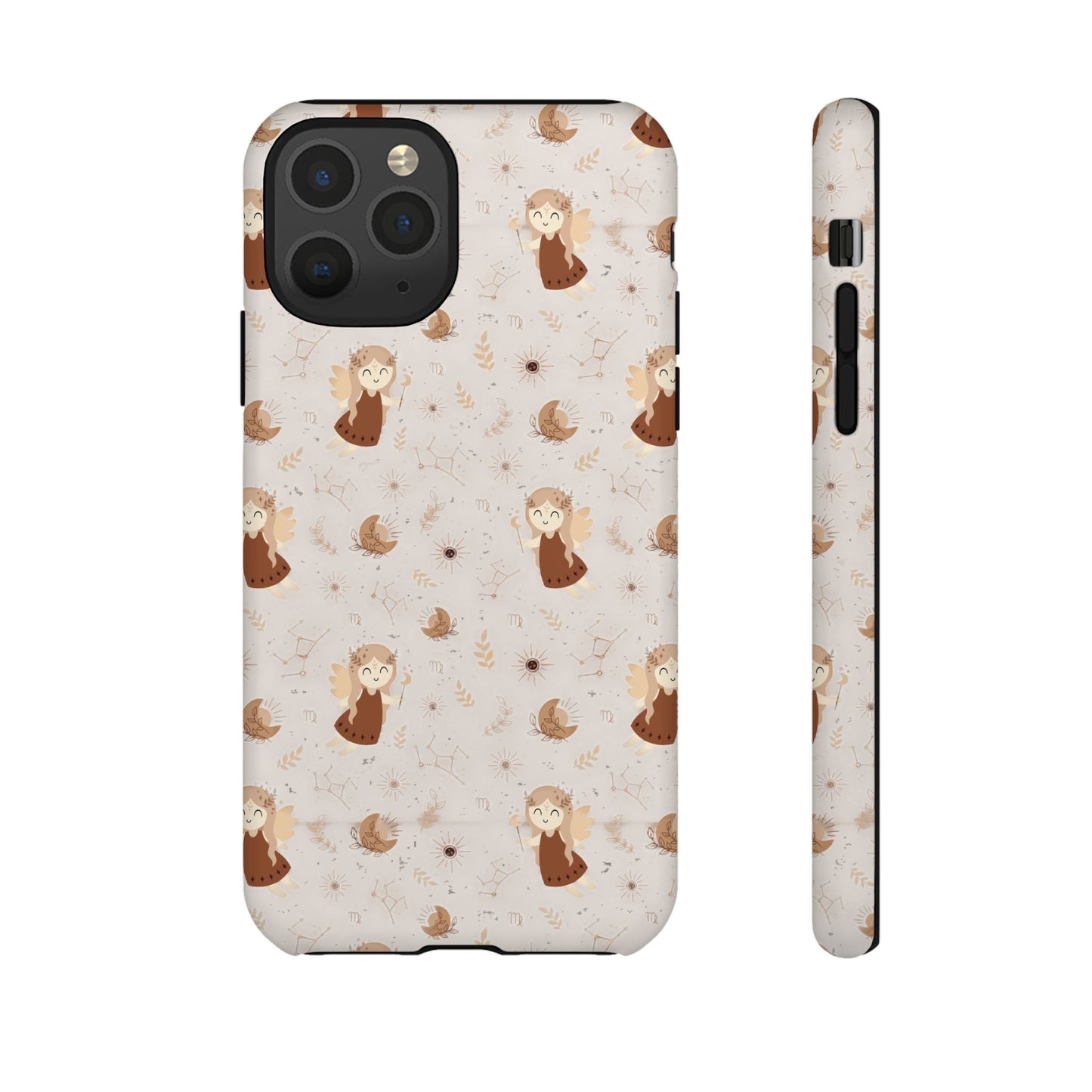 Cappucino " Zodiac Virgo " Tough Phone Cases