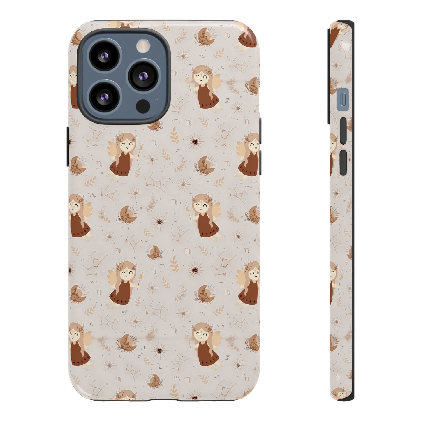 Cappucino " Zodiac Virgo " Tough Phone Cases