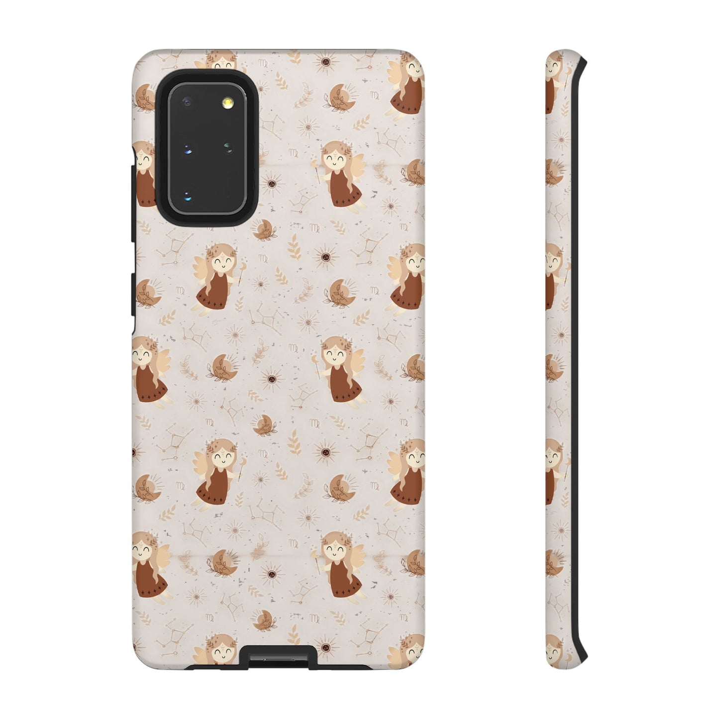 Cappucino " Zodiac Virgo " Tough Phone Cases