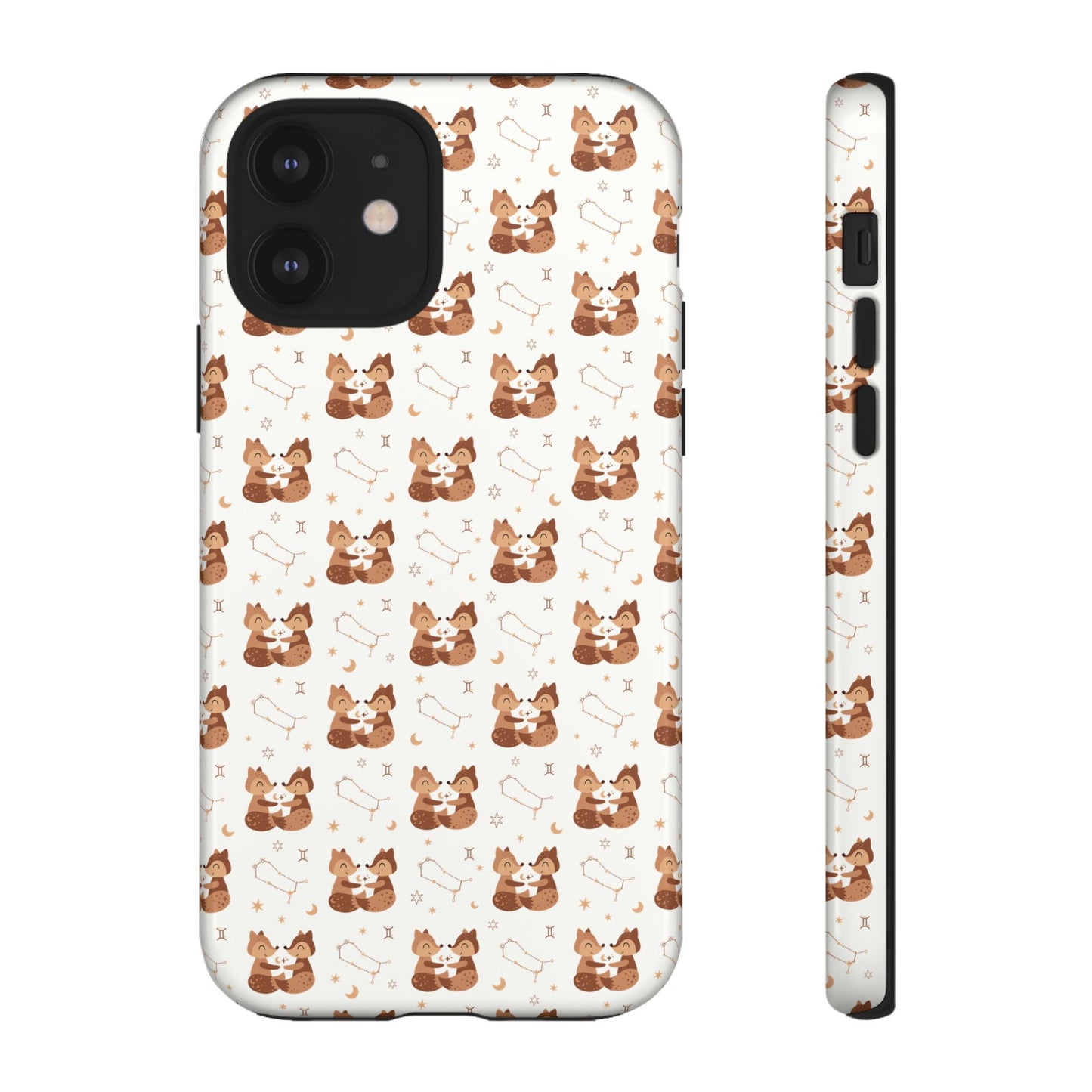 Powder White " Zodiac Gemini " Tough Phone Cases