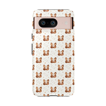 Powder White " Zodiac Gemini " Tough Phone Cases