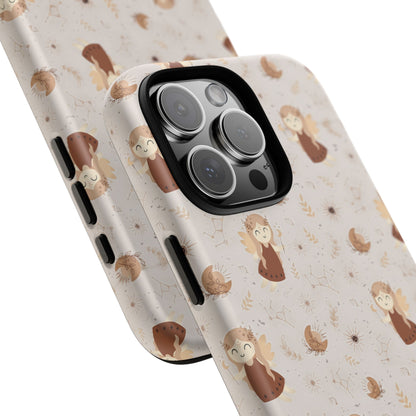 Cappucino " Zodiac Virgo " Tough Phone Cases